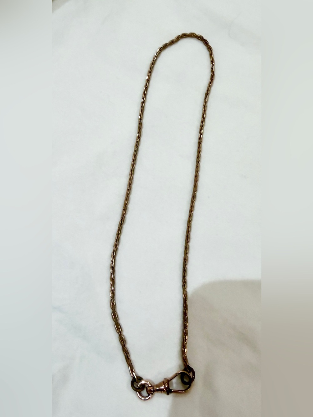 Vintage Rose Gold Filled Necklace